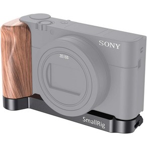 SmallRig Sony RX100 III IV V VA VI VII 용 브래킷 사이버 샷 DSC RX100M3 M4 M5A M6 M7 용 목제 그립 LCS2467, 1개