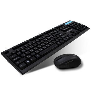 스카이디지탈 NKEYBOARD W570 무선 키보드 마우스 세트 [키스킨 포함]