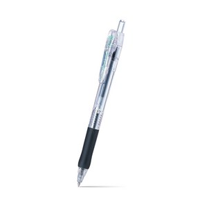 제브라 타프리 클립 볼펜 0.4mm 블랙 BNH5-BK, 1개