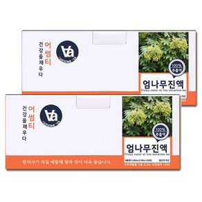 중저온추출 16시간 국산 엄나무 (해동피) 즙 진액, 100ml, 60개