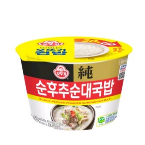 오뚜기 순후추 순대국밥, 3개, 290.5g