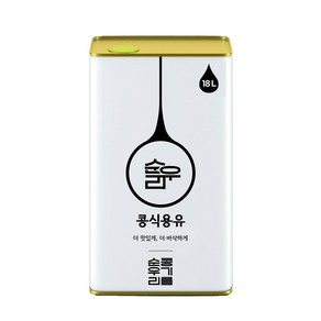 더 맛있게 더 바삭하게 순우리 식용유 18L, 1개