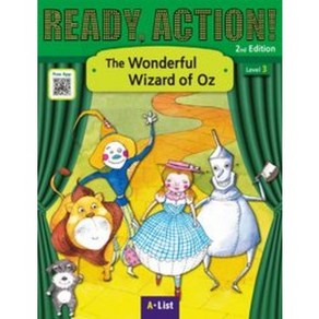 Ready Action Level 3: The Wondeful Wizad of Oz SB+WB (with QR), A List, Ready Action Level 3: The Wo.., A List 편집부(저)