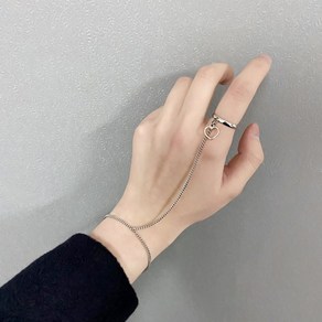 Mini heart ring X bracelet 미니 하트 결속 반지 팔찌