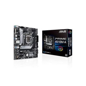 ASUSTek Intel 10세대 11세대 CPU 지원(LGA1200) 대응 H510 칩셋 micoATX 마더보드 PRIME H510M-A, 상세페이지 참조