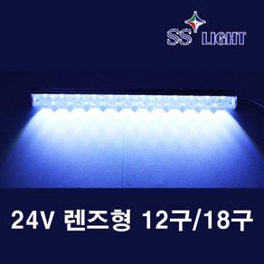 SS LIGHT 24V렌즈형 18구 LED모듈, 주광색, 1개