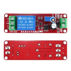 dc 12v 타이머지연모듈 시간조절 조명 환풍기 10초스위치, 1개
