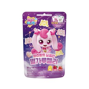 캐치티니핑 하츄핑의 달콤한 별가루젤리, 4개, 50g