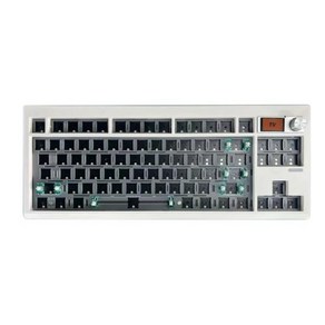 GMK87 기계식 키보드 키트 디스플레이 스크린 포함 RGB 백라이트 개스킷 구조 게임용 핫 스왑 키보드 VIA 맞춤형