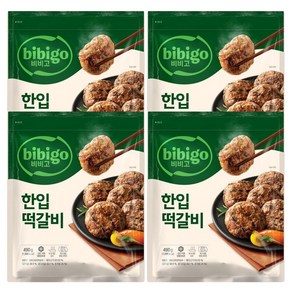 비비고 한입떡갈비, 490g, 4개