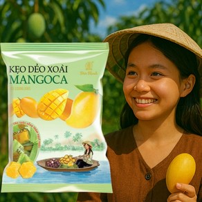 베트남 젤리 망고카 1kg, 1개