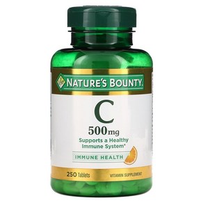 네이처스바운티 네이쳐스바운티 비타민 C 500mg 250 정, 500 mgNatues Bounty, 250정, 1개