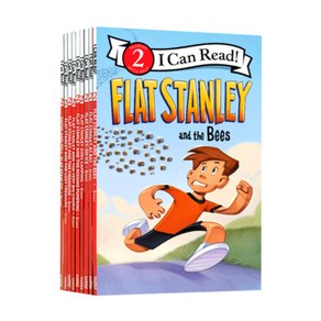 [달콤서점]국내 당일발송 아이캔리드 플랫 스탠리 세트 I Can Read Flat Stanley 영어원서 음원제공, 아이캔리드 플랫 스탠리 10권 세트