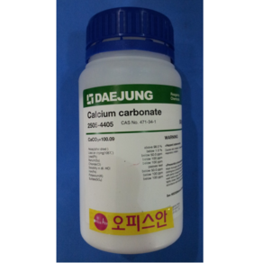 오피스안 탄산칼슘 Calcium cabonate 98% (EP) DAE-500G [실험시약] 시약