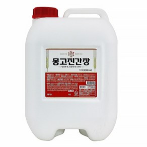 부천몽고 몽고진간장 말통 13L, 1개