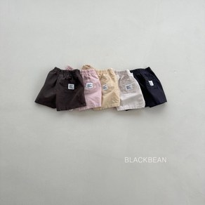 25여름 블랙빈 베이비 무지 린넨 베베 반바지