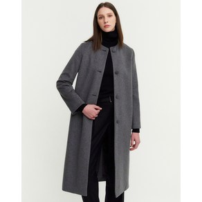 [OFFICINE GENERALE WOMEN] 그레이 멜란지 울 코트 GWCO2F204G3