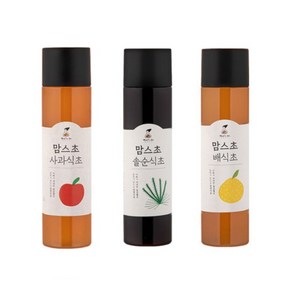 천연발효식초 수제 과일식초 엄마마음 맘스초 500ml, 배식초 500ml, 1개