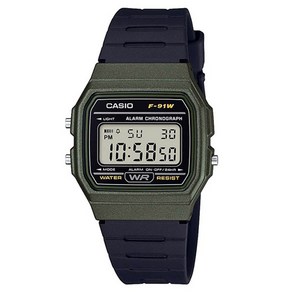 casio CASIO F-91WM-3A 공용 우레탄 손목시계