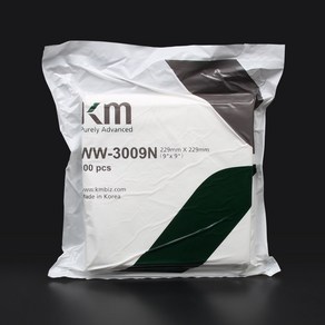 KM 폴리와이퍼 무진보루 크린룸 와이퍼 WW-3009 / WW-3009NPE / WW-3009N, 1개