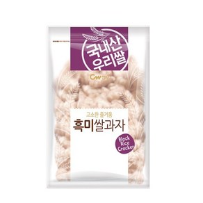 (상온)[청우식품]흑미쌀과자, 2개, 160g