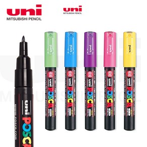 유니 포스카 PC-3M POSCA 수성 마카 POP, PC-3M(라이트오렌지)