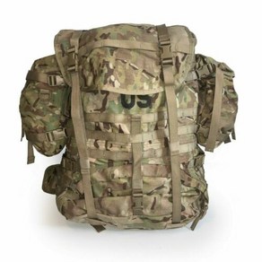 미군배낭 멀티캠 라지럭색 중고 대배낭 대형 지게배낭 60리터 LARGE RUCKSACK MADE IN USA, 멀티캠 OCP 색상