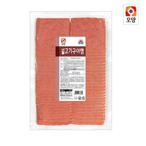 사조오양 불고기구이햄 슬라이스 1kg, 1개