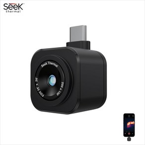 Seek NANO200 휴대폰장착 열화상카메라 안드로이드용 USB-C용, 1개