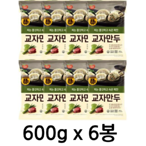 [쇼핑엔티] 동원 개성 교자만두고기 600g x 8봉, 8개