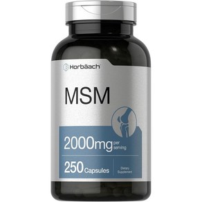 Hobaach 호바흐 엠에스엠 MSM 2000mg 250캡슐 유황 추출물, 1개