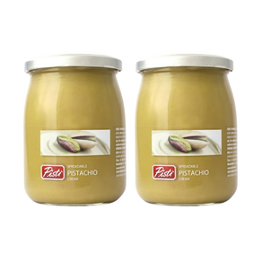 [영국발송] 600g 2병 피스티 시칠리안 피스타치오 크림 스프레드 Pisti Sicilian Pistachio Ceam Spead, 2개