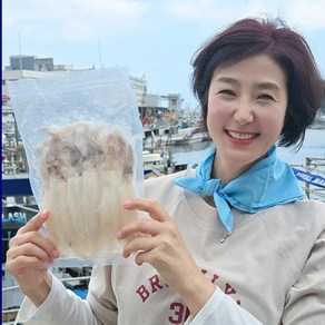 [하늘밭]제주직송 자연산 급냉 손질 한치 1팩(8~10미), 1박스, 500g(1팩)