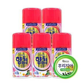 산도깨비 향기속으로 리필용 방향제 후리지아향, 290ml, 5개