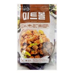 굿프랜즈 미트볼 1kg, 1개