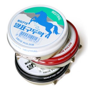 구두약 캔 40g 검정 자색 투명 구두왁스, 상품선택, 1개