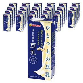 마루산 하나 위의 두유, 24개, 200ml