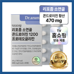 닥터아람 리포좀 소연골 콘드로이친 1200 프로테오글리칸 48g, 1개, 60정