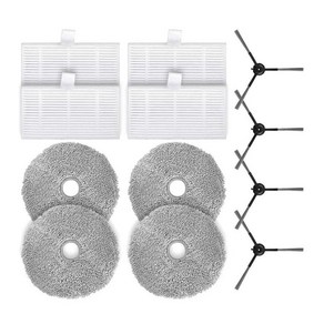 Uwant Edison 2 Plus U250 교체 용 예비 부품 액세서리 사이드 브러시 Hepa 필터 걸레 천, [01] As Shown, 보여진 바와 같이, 1개