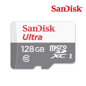 샌디스크 울트라 마이크로SD SDSQUNR-128GB, 128GB, 1개