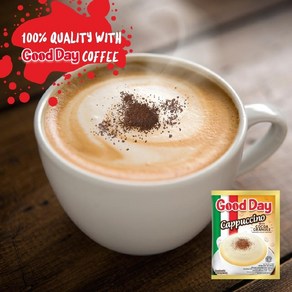 인도네시아 굿데이커피 카푸치노 10개입 Good Day Cappuccino Coffee, 1개, 25g