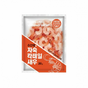 오션스글로벌 수산애 자숙 칵테일 새우 71-90 200g, 1개