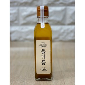 저온압착 국산 들기름, 국산 들기름 180ml, 1개, 180ml