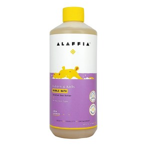 Alaffia 버블 배스 레몬 라벤더 400ml, 1개