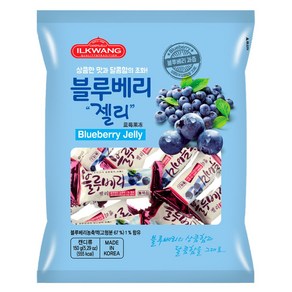 일광제과 블루베리 젤리, 280g, 4개