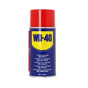 WD40 방청 방부 윤활제 360ml-금속 녹 제거 부식 방지 기름 얼룩 보호 공구 관리 가전