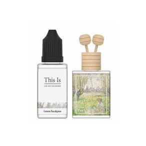 디스이즈자 [2개묶음] 레몬유칼립투스 본품15ml 디스이즈 리필30ml 자동차용 VWB07C51, 1개