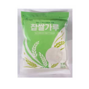 한울식품 찹쌀가루, 1kg, 3개