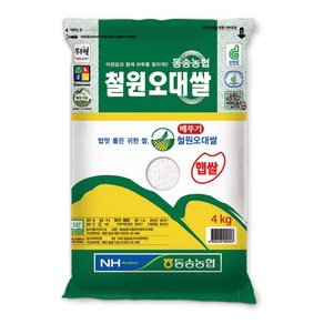 자연선생 농협산지직송.당일도정 철원오대쌀4kg, 4kg, 1개