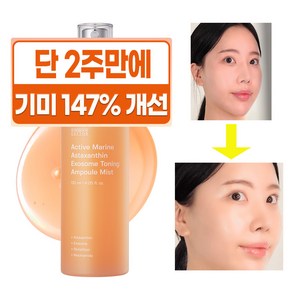 성분에디터 액티브 마린아스타잔틴 엑소좀 토닝 앰플 미스트, 120ml, 1개